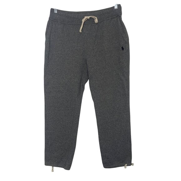 Polo Ralph Lauren Drawstring Jogger Sweat Pants Mens Large Gray - Picture 1 of 10